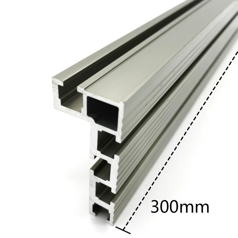 Butée coulissante T-Track – 600 mm / 800 mm – Profilé aluminium pour établi de menuiseries