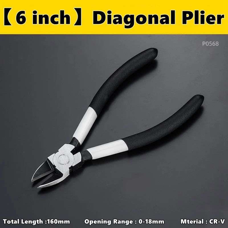 Pince coupante diagonale 4", 5" ou 6"