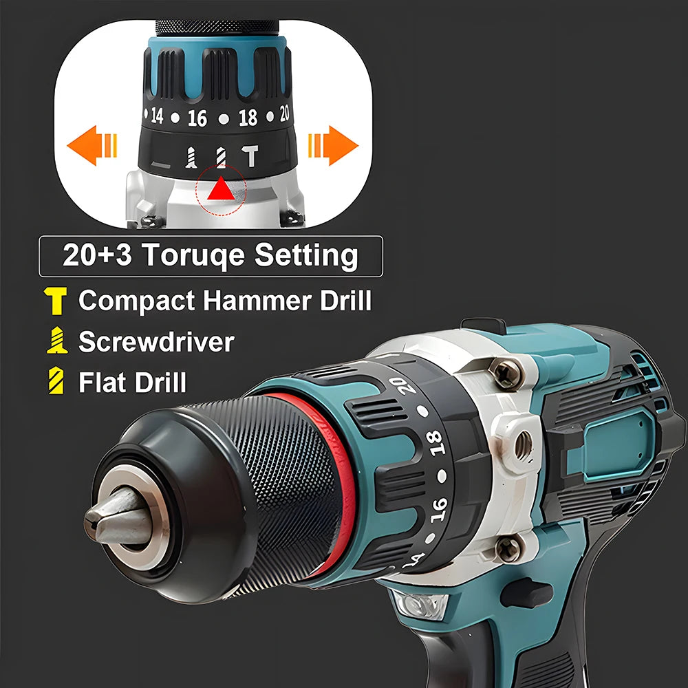 Perceuse‑visseuse à percussion